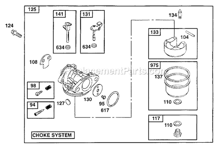 Page B Diagram and Parts List for 1052-1  Briggs and Stratton Pressure Washer
